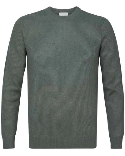 Profuomo Prof - knitwear > round-neck knitwear - Vert