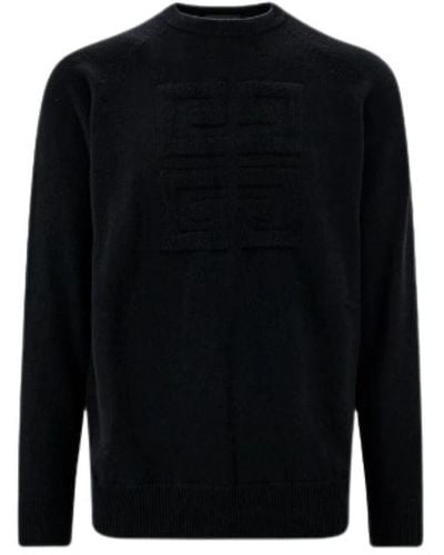 Givenchy Round-Neck Knitwear - Black
