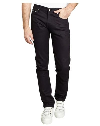 Naked & Famous Super guy stretch selvedge jeans - Nero