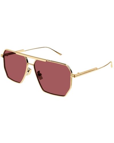 Bottega Veneta Accessories > sunglasses - Rouge