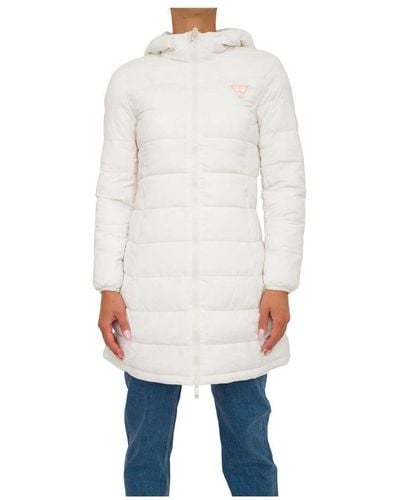 Guess Down Jackets - White