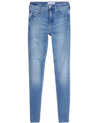 Calvin Klein Jeans light denim - Blu