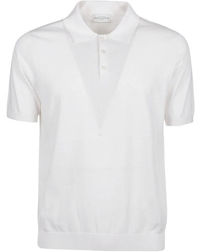 Ballantyne Polo Shirts - White