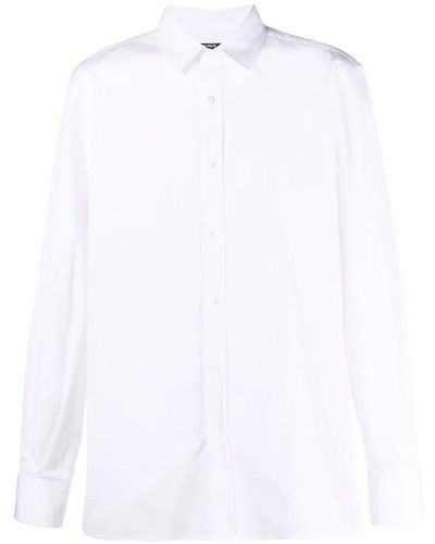 Balmain Casual Shirts - White