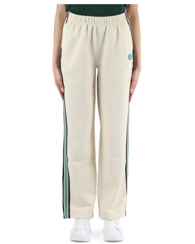 Tommy Hilfiger Pantaloni sportivi in cotone con patch logo - Neutro