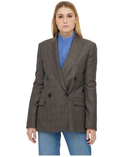 Erika Cavallini Semi Couture Blazers - Grey