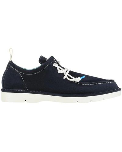 Pànchic Shoes > flats > laced shoes - Bleu