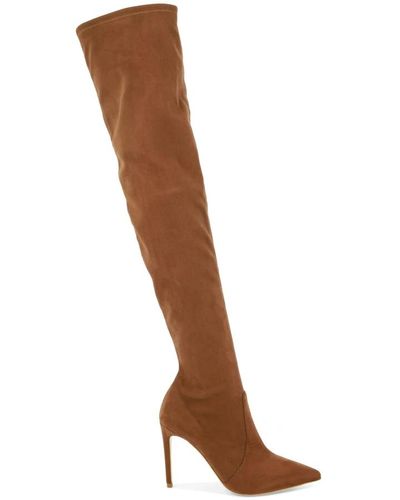 Ninalilou Shoes > boots > over-knee boots - Marron