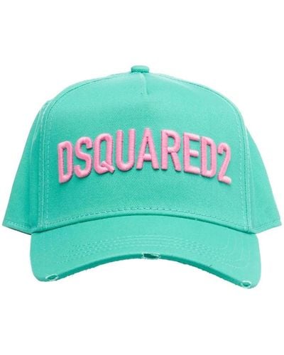 DSquared² Blaue hüte & mützen für frauen - Grün