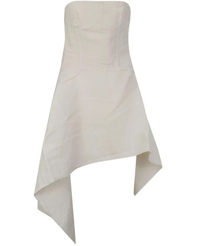 Uma Wang Short dresses - Weiß