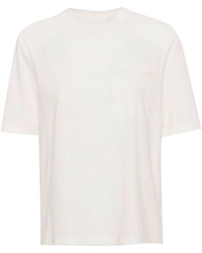 REMAIN Birger Christensen Camiseta kerri - Blanco