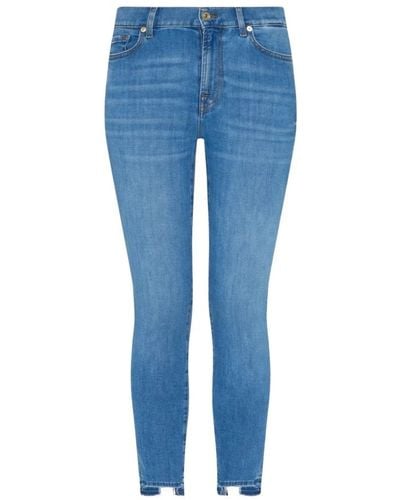 7 For All Mankind Skinny jeans 7 for all kind - Blau