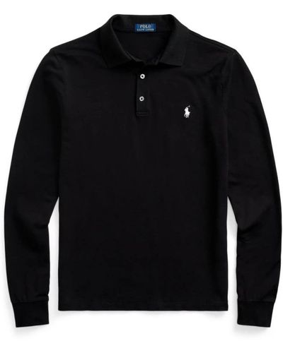 Ralph Lauren Polo Shirts - Black