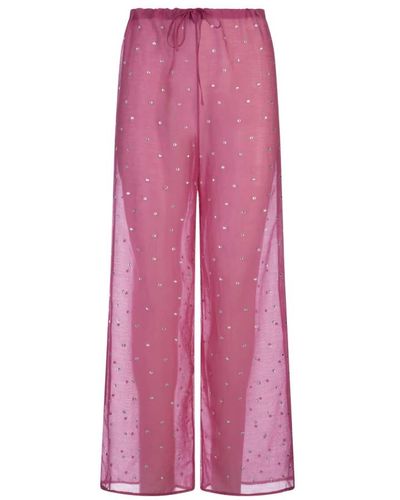 Oséree Wide trousers - Pink