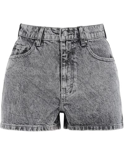 ROTATE BIRGER CHRISTENSEN Shorts > denim shorts - Gris