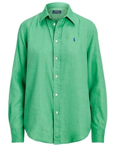 Ralph Lauren Klassisches hemd - Grün