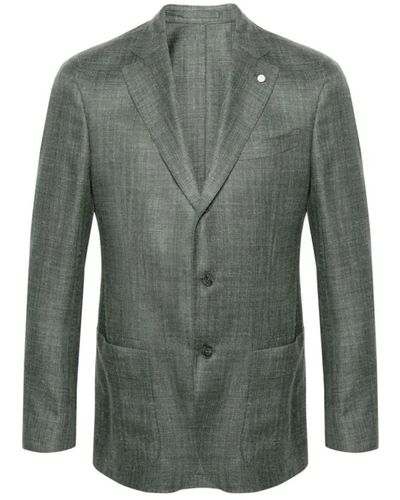 Luigi Bianchi Jackets > blazers - Vert