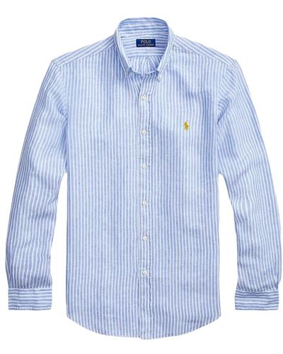 Ralph Lauren Button-down hemden und polos - Blau