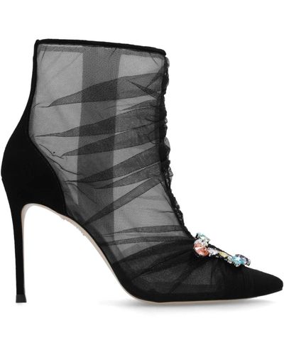 Sophia Webster Shoes > boots > heeled boots - Noir