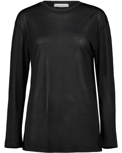 Lemaire Long Sleeve Tops - Black