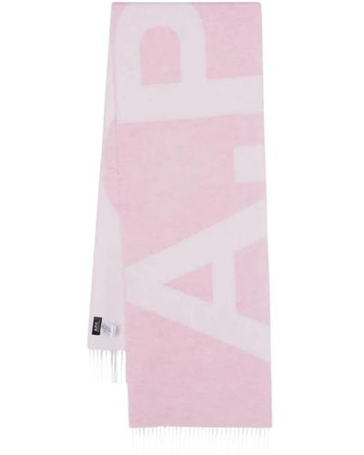 A.P.C. Accessories > scarves > winter scarves - Rose
