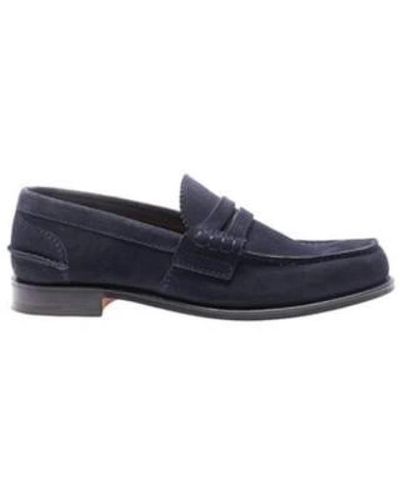 Church's Shoes > flats > loafers - Bleu