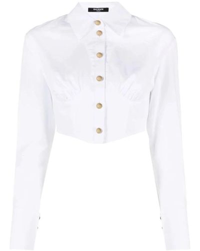 Balmain Shirts - White