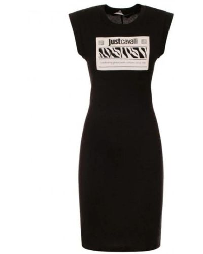 Just Cavalli Short Dresses - Black