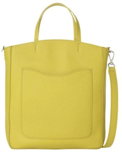 Orciani Tote Bags - Yellow
