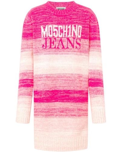 Moschino Knitted Dresses - Pink