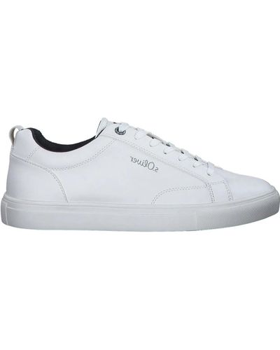 S.oliver Weiße casual sneakers für männer