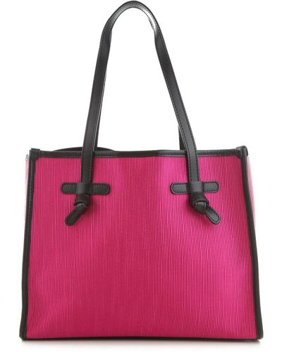 Marcelo Burlon Tote Bags - Pink