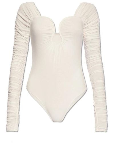 Cult Gaia Esma bodysuit - Blanco