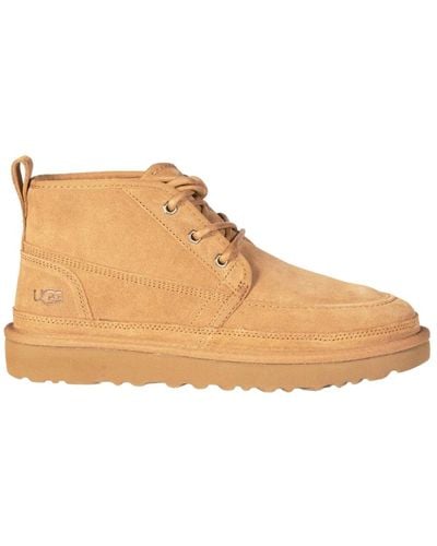 UGG Lace-Up Boots - Natural