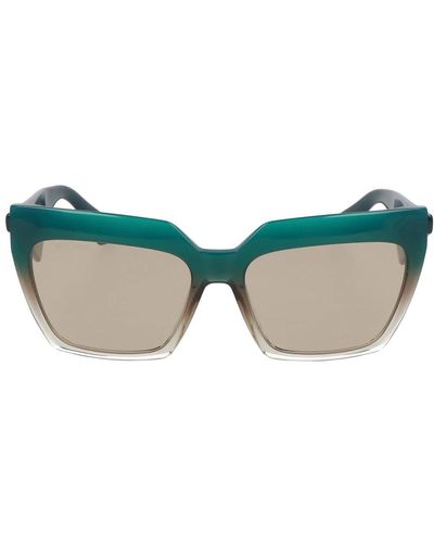 Etro Collezione occhiali da sole cat eye - Blu