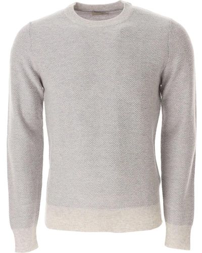 Brooksfield Round-neck knitwear - Grau