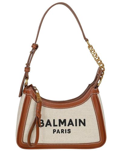 Balmain Shoulder Bags - Brown