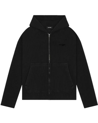 we11done Sweatshirts & hoodies > zip-throughs - Noir