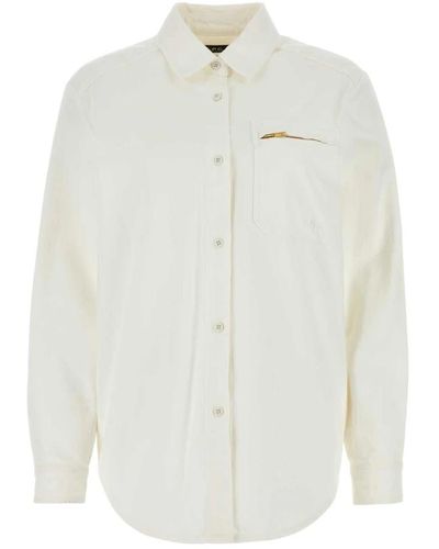 A.P.C. Shirts - Weiß