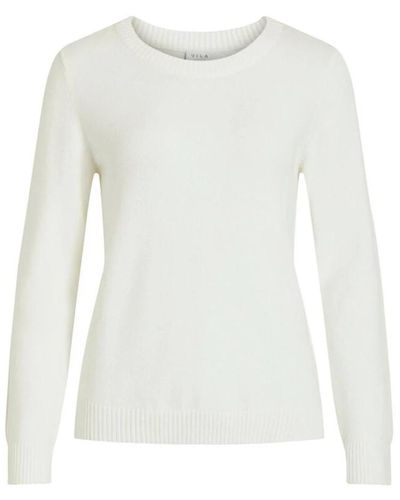 Vila Clothes wo knitwear - Bianco