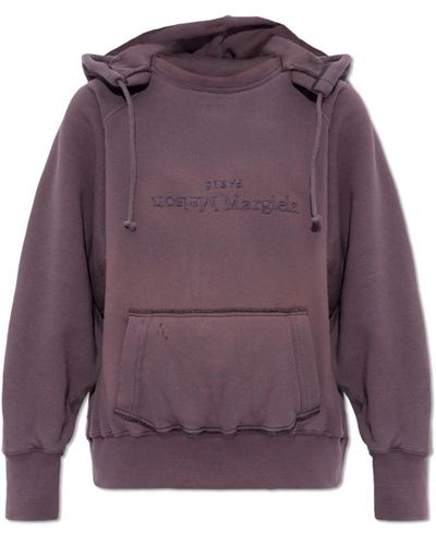 Maison Margiela Sweatshirts & hoodies > hoodies - Violet