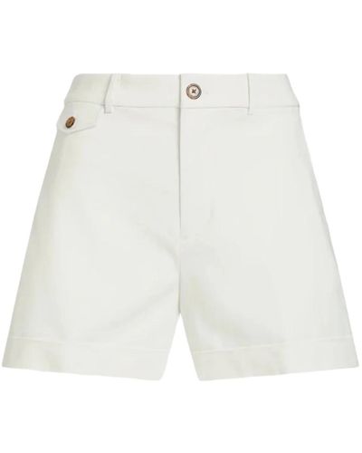 Ralph Lauren Weiße shorts für frauen