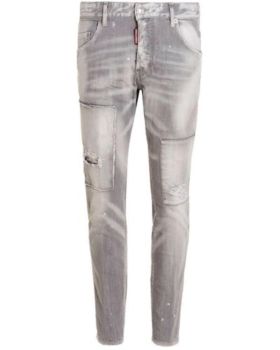 DSquared² Slim-fit jeans - Grau