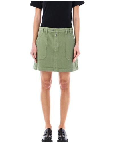 A.P.C. Skirts > short skirts - Vert