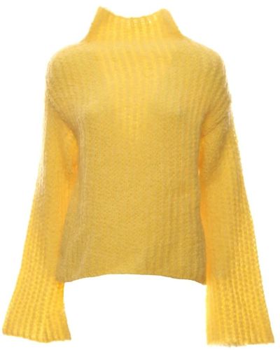 Forte Forte Forte Forte Sweater For Woman 11128 My Knit Lights - Giallo