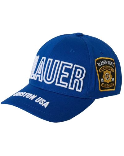 Blauer Chapeaux bonnets et casquettes - Bleu