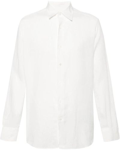 Zegna Casual Shirts - White