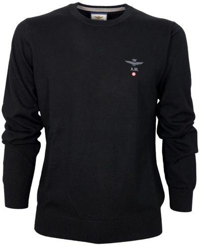 Aeronautica Militare Sweatshirts - Black