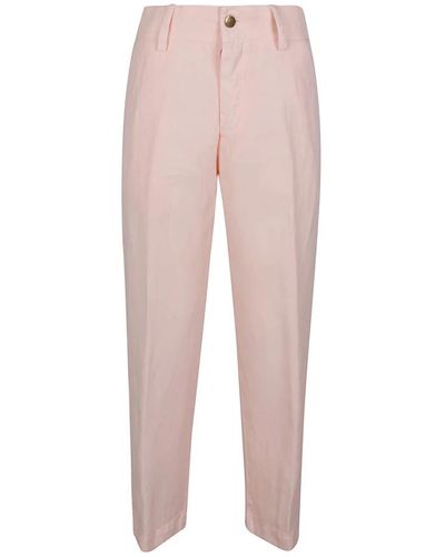 PT Torino Straight Trousers - Pink