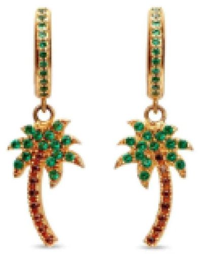 Palm Angels Earrings - Green